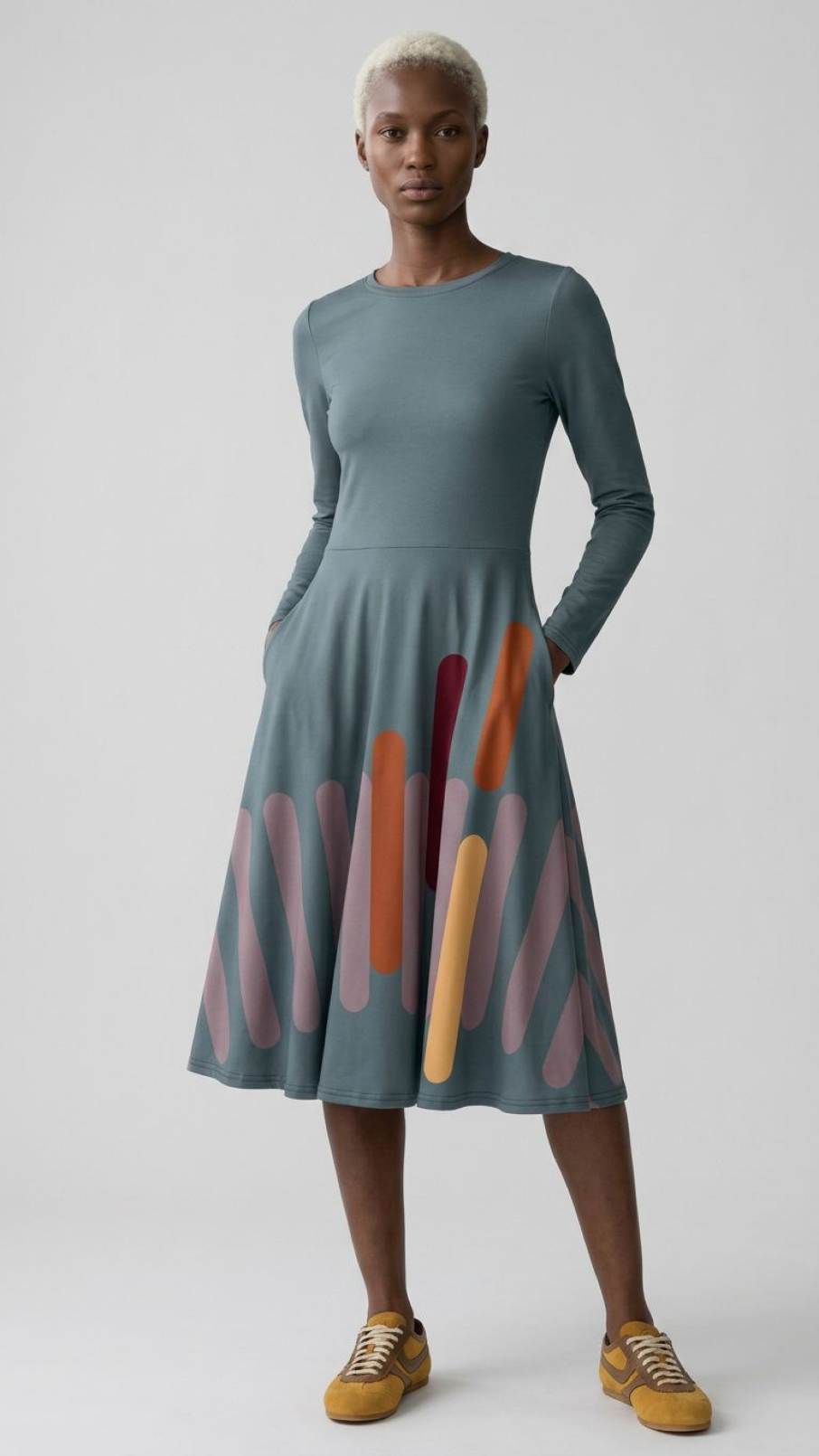 Swing Midi Dress