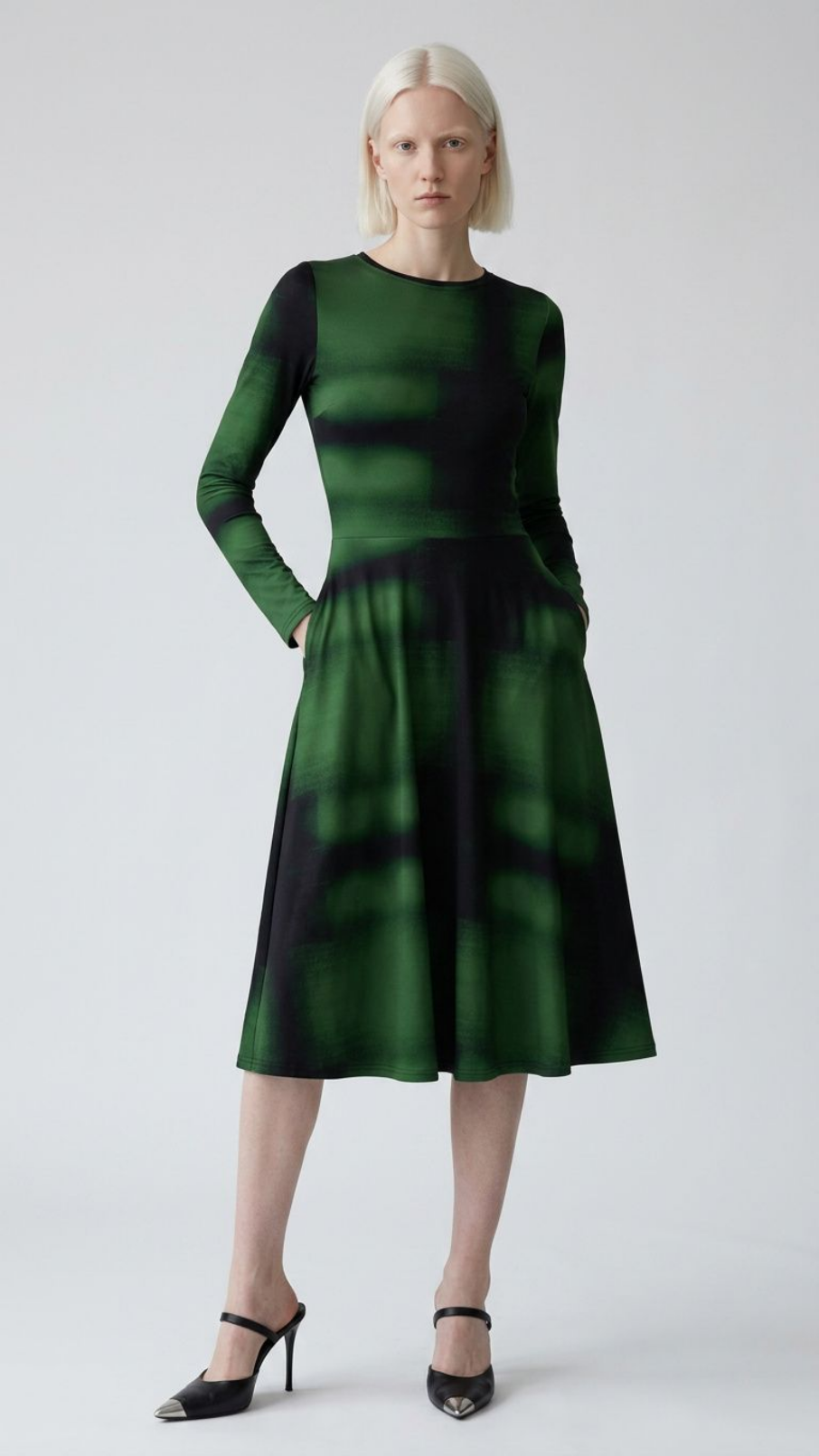 Ember Forest III Midi Dress