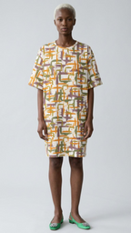 Corners Oversized T-Shirt Dress