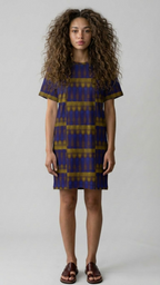 Blur Oversized T-Shirt Dress