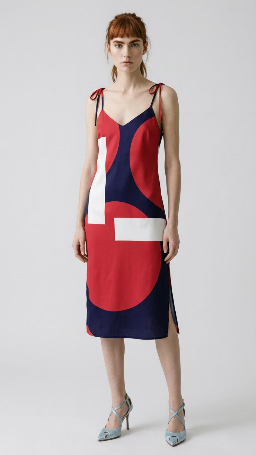 Intersect Tie-Strap Slip Dress
